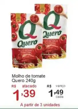 Giga Atacado Molho de tomate Quero oferta