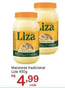 Giga Atacado Maionese tradicional Liza oferta
