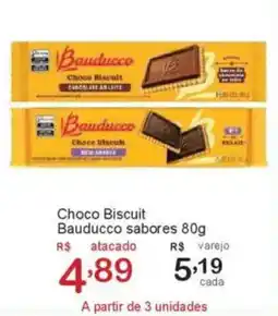 Giga Atacado Choco Biscuit Bauducco sabores oferta