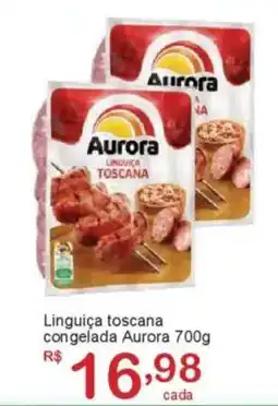 Giga Atacado Linguiça toscana congelada Aurora oferta