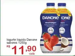 Giga Atacado logurte liquido Danone sabores oferta