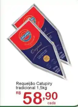 Giga Atacado Requeijão Catupiry tradicional oferta