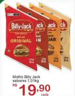 Giga Atacado Molho Billy Jack sabores oferta
