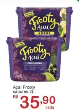 Giga Atacado Açai Frooty sabores oferta