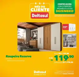Deltasul Roupeiro Reserve oferta