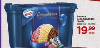 Carrefour Sorvete Especialidades Nestle 1.5L oferta