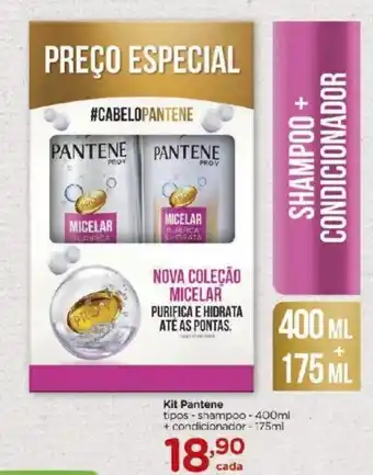 Carrefour Kit Pantene Shampoo 400ml + Condicionador 175ml oferta