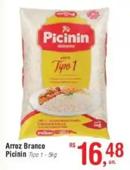 Fort Atacadista Arroz Branco Picinin Tipo 1 oferta