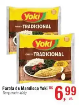 Fort Atacadista Farofa de Mandioca Yoki Temperada oferta