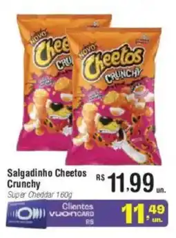 Fort Atacadista Salgadinho Cheetos Crunchy Super Cheddar oferta