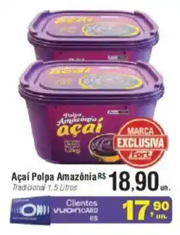Fort Atacadista Açai Polpa Amazonia Tradicional oferta