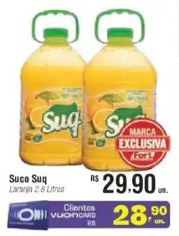 Fort Atacadista Suco Suq Laranja oferta