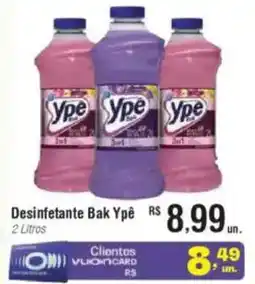 Fort Atacadista Desinfetante Bak Ypê oferta