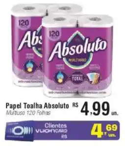 Fort Atacadista Papel Toalha Absoluto oferta