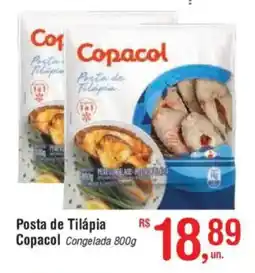Fort Atacadista Posta de Tilápia Copacol Congelada oferta