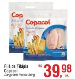 Fort Atacadista Filé de Tilápia Copacol Congelado Pacote oferta