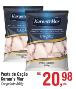 Fort Atacadista Posta de Cação Karam's Mar Congelado oferta