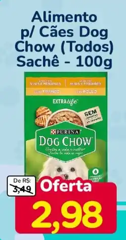 Nagumo Alimento p/ Cães Dog Chow oferta