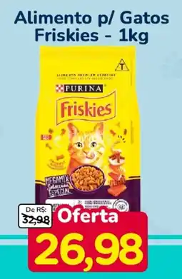 Nagumo Alimento p/ Gatos Friskies oferta