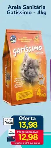 Nagumo Areia Sanitária Gatíssimo oferta