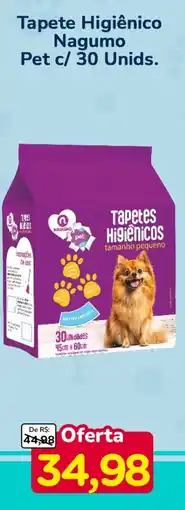 Nagumo Tapete Higiênico Nagumo oferta