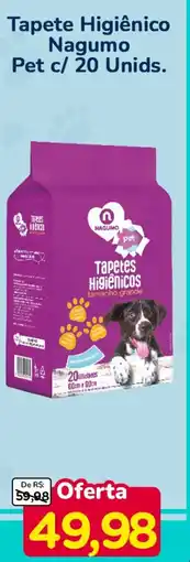 Nagumo Tapete Higiênico Nagumo oferta