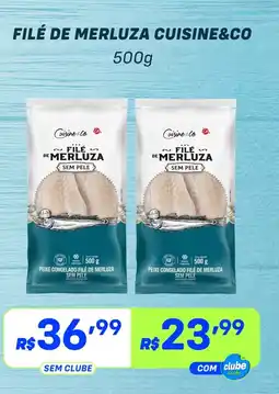 Prezunic Filé de merluza cuisine&co oferta