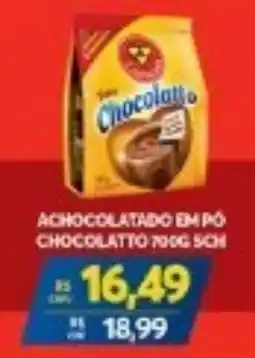 Atacadão Centro Sul Achocolatado em pó chocolatto sch oferta