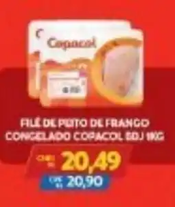 Atacadão Centro Sul File de peito de frango congelado copacol bdj oferta