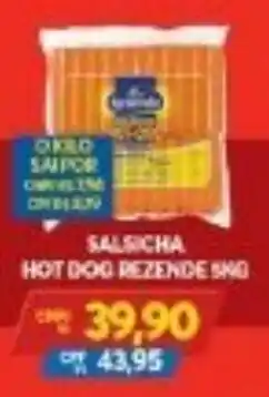 Atacadão Centro Sul Salsicha hot dog rezende oferta