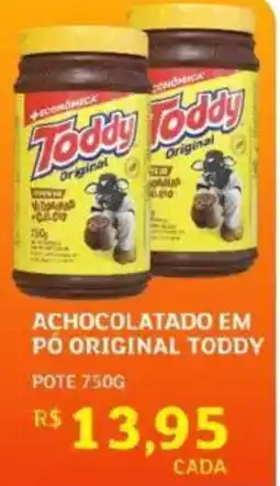 Assaí Atacadista Achocolatado em pó original toddy oferta