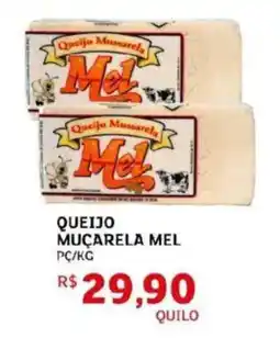 Assaí Atacadista Queijo muçarela mel oferta