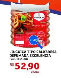 Assaí Atacadista Linguiça tipo calabresa defumada excelência oferta