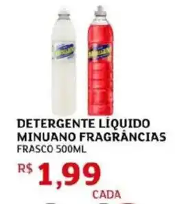 Assaí Atacadista Detergente líquido minuano fragrâncias frasco oferta