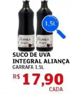 Assaí Atacadista Suco de uva integral aliança garrafa oferta