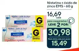 Coop Nistatina + óxido de zinco EMS oferta