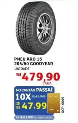 Assaí Atacadista Pneu aro 16 205/60 goodyear unidade oferta
