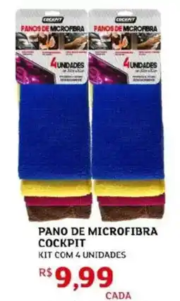 Assaí Atacadista Pano de microfibra cockpit oferta