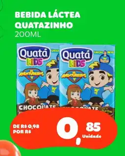 Mart Minas Bebida láctea quatazinho oferta