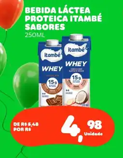 Mart Minas Bebida láctea proteica itambé sabores oferta