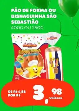 Mart Minas Pão de forma ou bisnaguinha são sebastião oferta