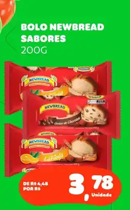 Mart Minas Bolo newbread sabores oferta