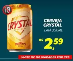 Supermercado Cubatao Cerveja Crystal oferta