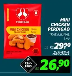 Supermercado Cubatao Mini chicken perdigão tradicional oferta