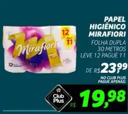 Supermercado Cubatao Papel higiênico mirafiori oferta
