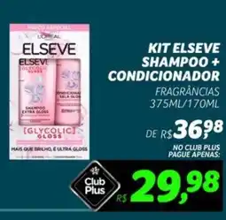 Supermercado Cubatao Kit elseve shampoo + condicionador fragrâncias oferta