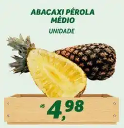 Supermercado Cubatao Abacaxi pérola médio unidade oferta