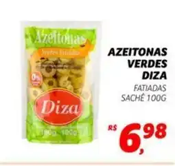 Supermercado Cubatao Azeitonas verdes diza oferta