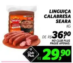 Supermercado Cubatao Linguiça calabresa seara oferta