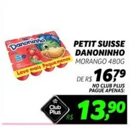 Supermercado Cubatao Petit suisse danoninho morango oferta